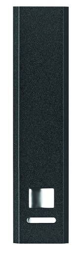 Powerbank w aluminium MO8602-03 - Czarny