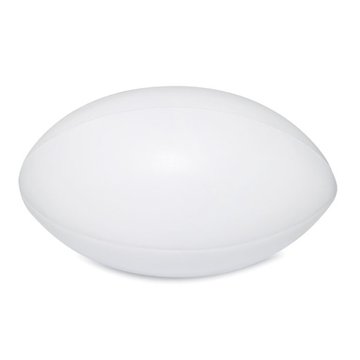 Antystres pilka do rugby MO8687-06 - Bialy