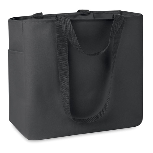 Torba na zakupy z poliestru 60 MO8715-03 - Czarny