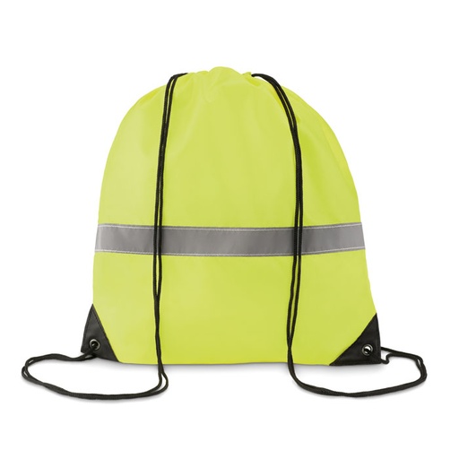 Worek z paskiem odblaskowym MO8868-70 - Fluorescencyjny Zolty