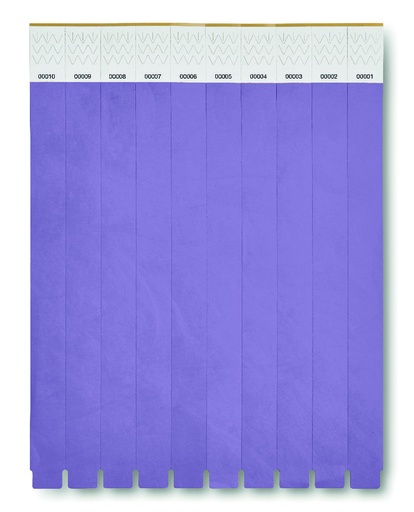 Opaska na rękę Tyvek® - Fioletowy