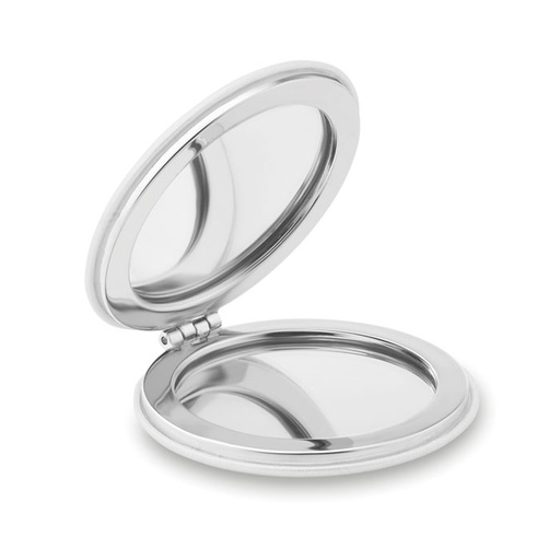Okragle lusterko z PU MO9008-06 - Bialy