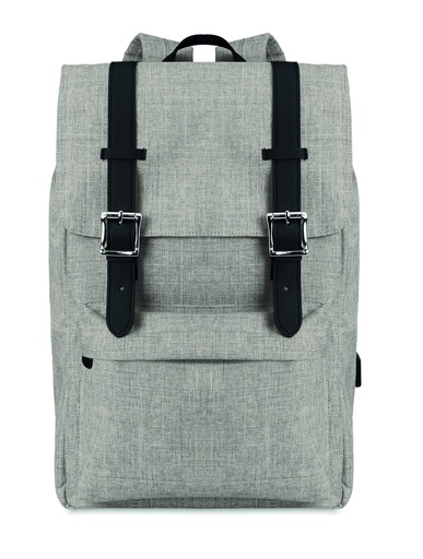 Plecak z poliestru 600D MO9439-07 - Szary