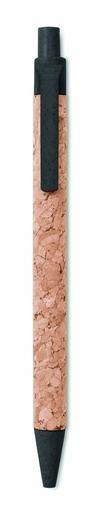 [MO9480-03] Długopis korkowy - Czarny
