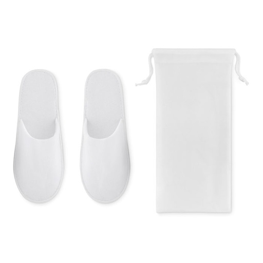 Kapcie w etui MO9782-06 - Bialy