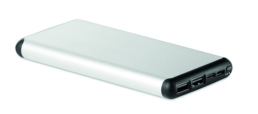 [MO9821-16] Powerbank 10000mAh - Srebrny Mat