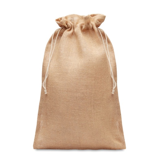 Torba prezentowa z juty 30x47cm MO9930-13 - Bezowy