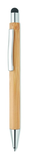 [MO9945-40] Długopis bambusowy z rysikiem - Drewna