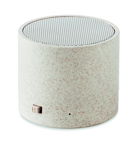 Glosnik ze slomy pszenicy/ABS MO9995-13 - Bezowy