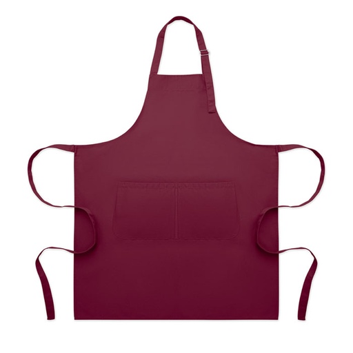 Regulowany fartuch kuchenny MO2349-02 - Burgund