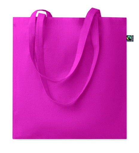 Torba na zakupy Fairtrade 180gr - Fuksja