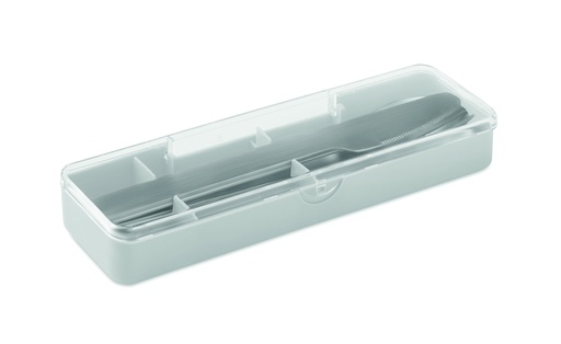 Sztućce ze stali nierdzewnej - Szary