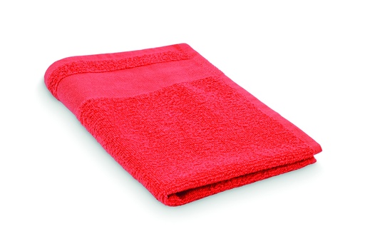 [MO2764-05] Bawełniany ręcznik dla gości - Czerwony