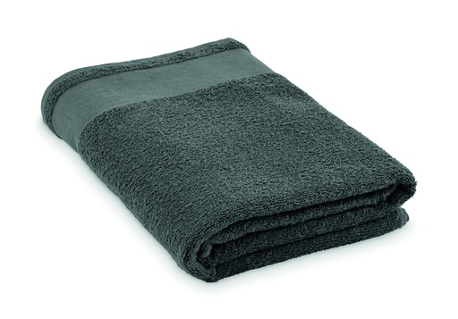 Bawełniany ręcznik kąpielowy - Kamienny Szary