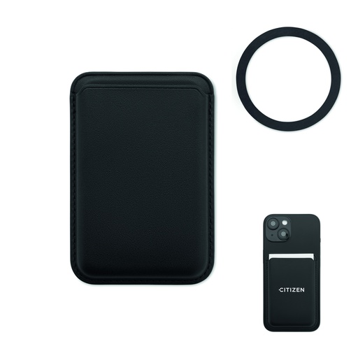 [MO2774-03] Magnetyczne etui na kartę - Czarny