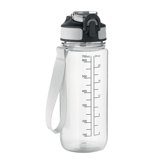 [MO2792-22] Butelka sportowa 700 ml - Przezroczysty