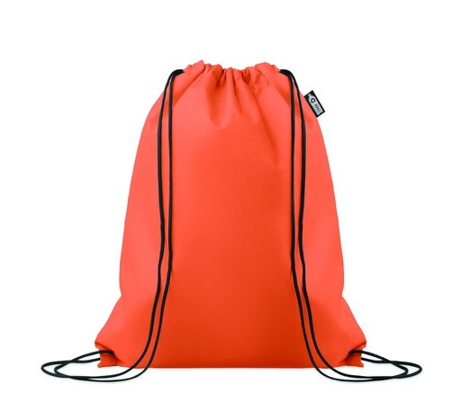 Worek ze sznurkiem z RPET - Pomaranczowy