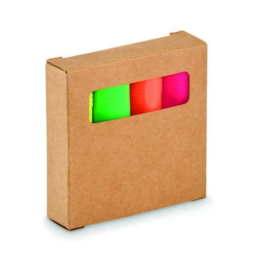 [MO2812-13] Zestaw zakreślaczy - Bezowy