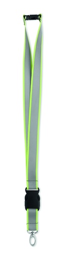 Odblaskowa smycz RPET MO2825-70 - Fluorescencyjny Zolty