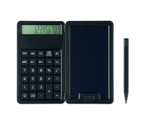 Kalkulator z tabletem LCD MO2845-03 - Czarny