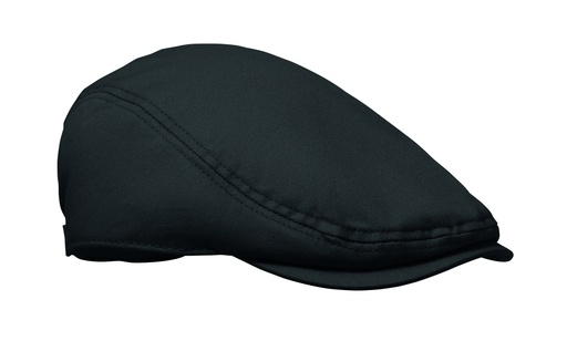 Plaska czapka newsboy 235gr/m² MO2850-03 - Czarny