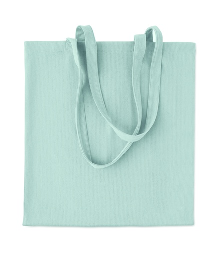 Sztruksowa torba na zakupy MO2874-66 - Baby Blue