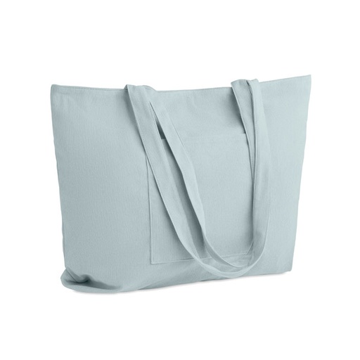 Sztruksowa duza torba MO2875-66 - Baby Blue