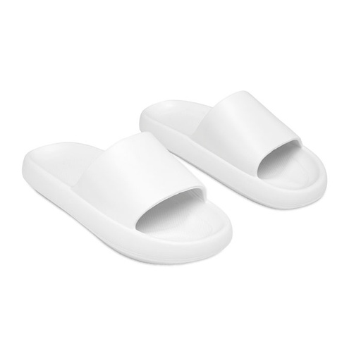 Klapki. Rozmiar 38/39 MO2896-06 - Bialy