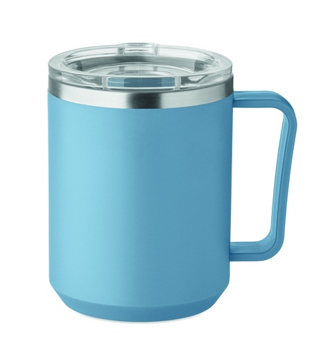 Kubek z 2 ściankami 400 ml - Petrol