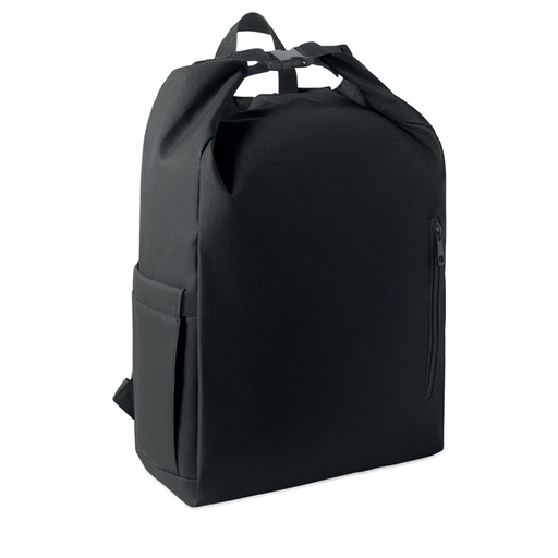 Plecak na laptopa 15'' rolltop MO2969-03 - Czarny