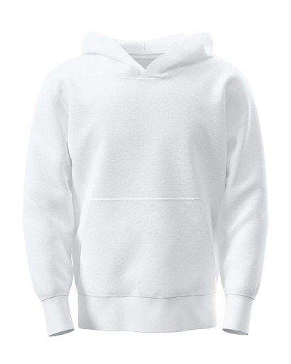 Bluza Dziecięca klasyczna z kapturem S421 - White