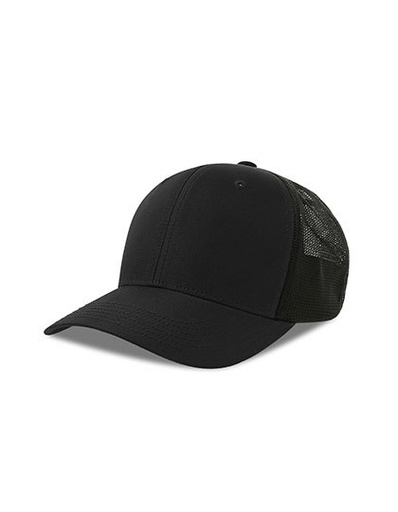 [AT6005-1000415557] Czapka Trucker Wodoodporna Recyklingowa AT6005 - Black & Black