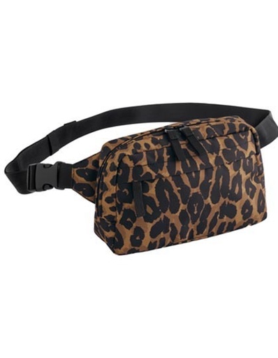 [BG197-1000422493] Torba biodrowa BG197 - Leopard Print