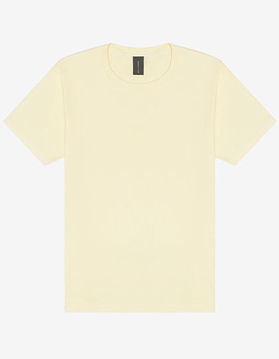 Koszulka Meska Oversize Bawelniana Dekatyzowana BL4810GD - Buttermilk