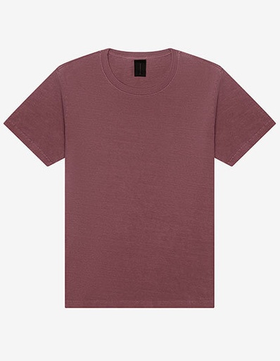 Koszulka Meska Oversize Bawelniana Dekatyzowana BL4810GD - Washed Maroon