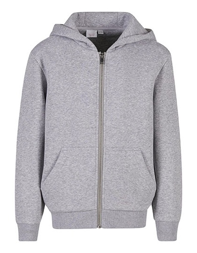 Bluza z Kapturem Rozpinana Puszysta BY316 - Heather Grey