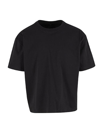 Koszulka Meska Oversize Bawelniana BY439 - Black