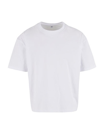 Koszulka Meska Oversize Bawelniana BY439 - White