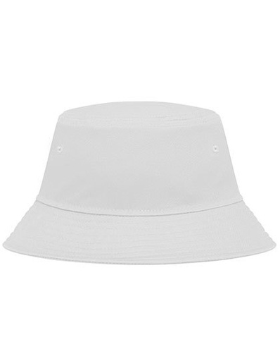 [C1715-1000413215] Kapelusz Bawełniany C1715 - White