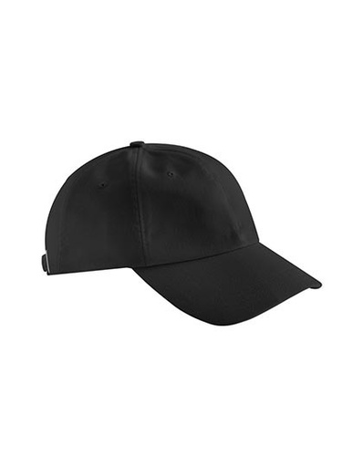 [CB26N-1000412855] Czapka Niskoprofilowa 6-panelowa Bawełna Organiczna CB26N - Black