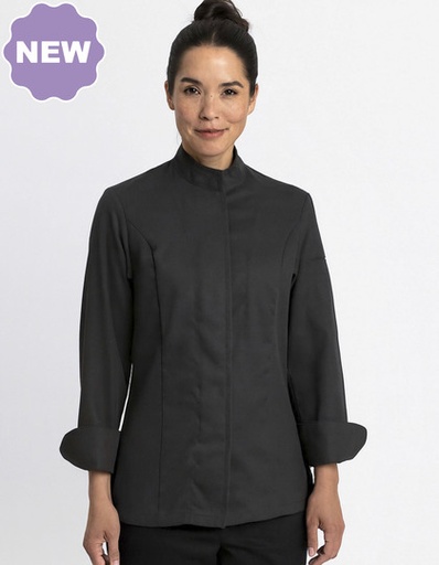 Kurtka Kucharska Lyocell Poliester CGW03685 - Black