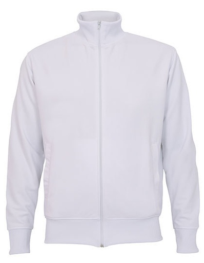Kurtka Treningowa Meska Poliestrowa Oddychajaca CN440 - White