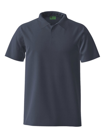 Koszulka Polo Klasyczny Kroj Odprowadzajaca Wilgoc EC30403 - Navy