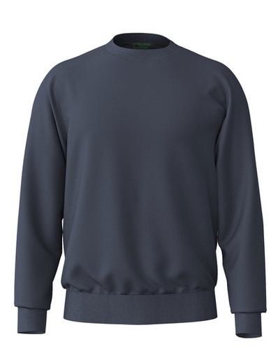 Bluza poliestrowa o prostym kroju EC30495 - Navy