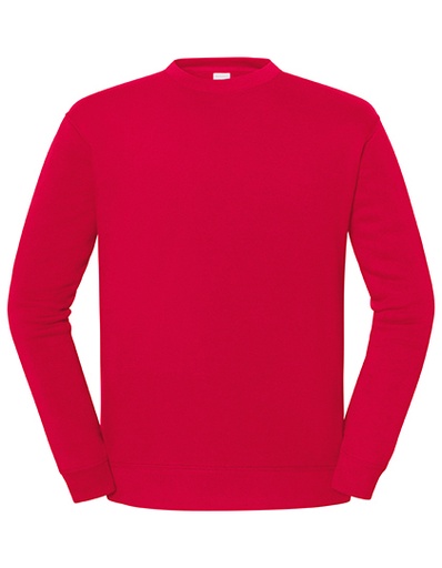 Bluza Klasyczna Bawelniana Szczotkowana F306 - Red