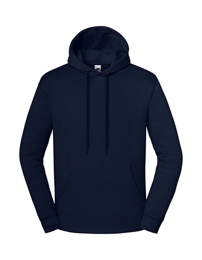 Bluza Klasyczna Bawełniana z Kapturem F431 - Deep Navy