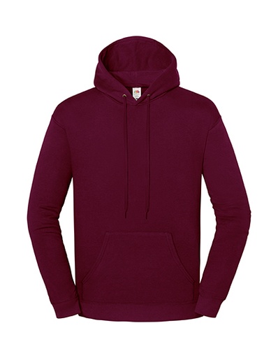 Bluza z kapturem F432 - Burgundy