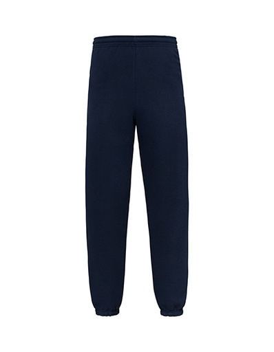 Spodnie Dresowe Klasyczne Bawelniane F482 - Deep Navy