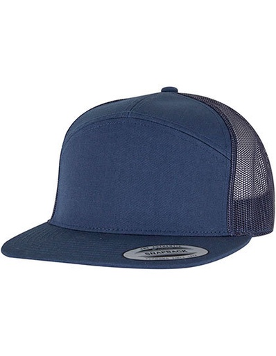 [FX9294-1000415278] Czapka 7-panelowa Plaski Wizjer Oddychajaca Siatka FX9294 - Navy & Navy