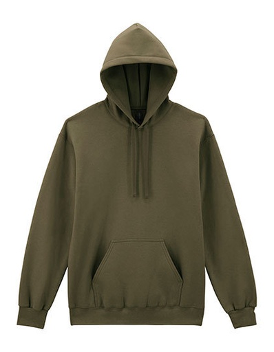 Bluza Klasyczna Bawelniana z Kapturem G19500 - Olive